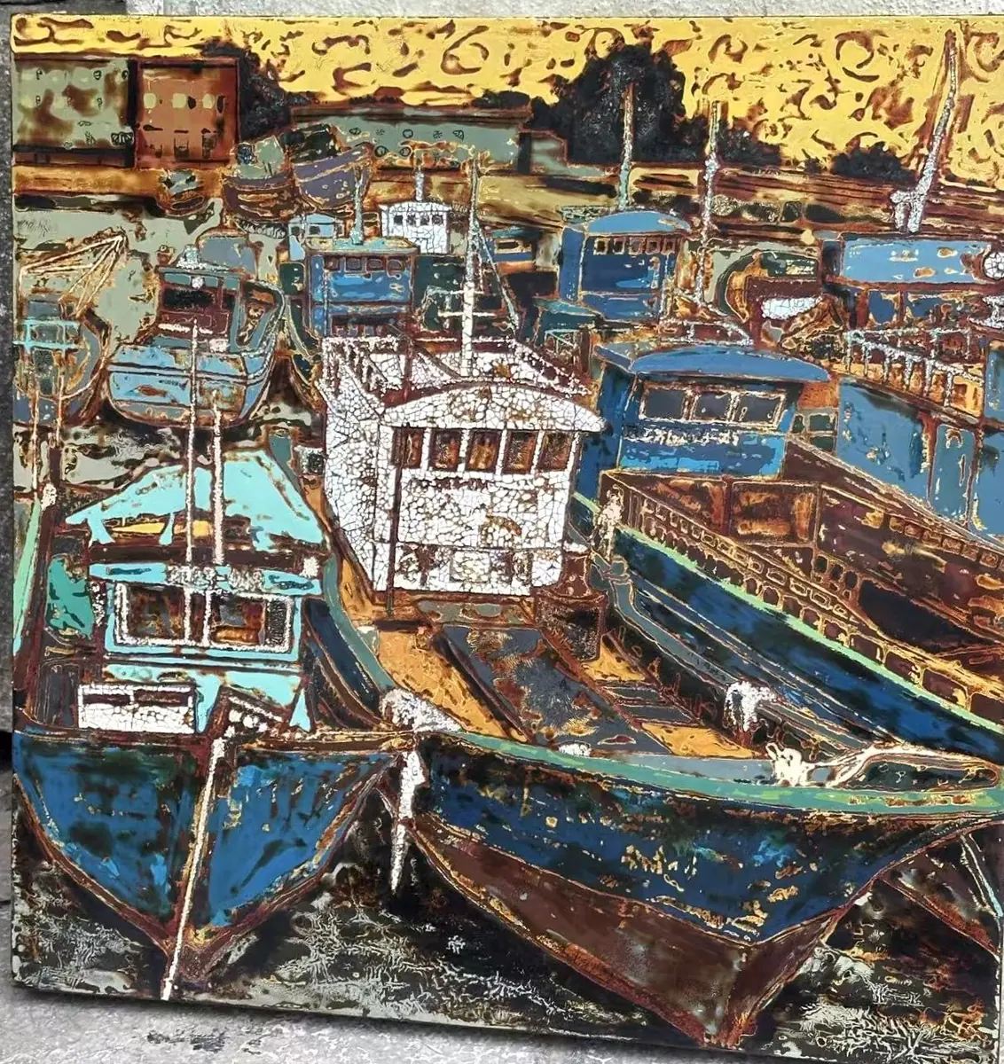 漆画作品